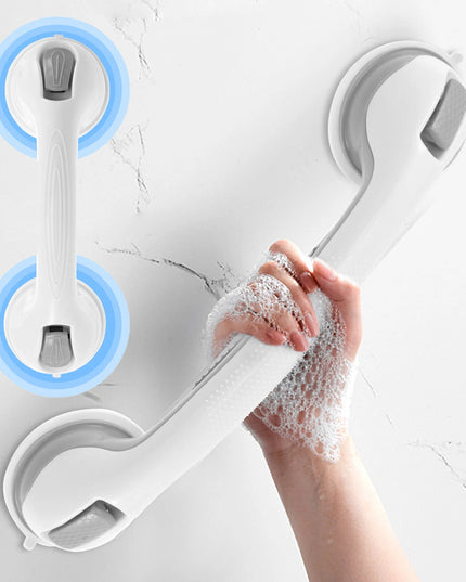 2/4Pcs Showers Grab Bars Free Punch Bathroom Handle Anti Slip Safety Suction Cups Bathtub Grab Bar For Elderly Children Support