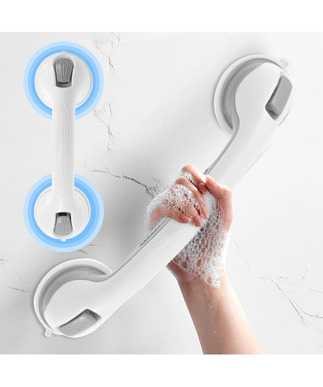 2/4Pcs Showers Grab Bars Free Punch Bathroom Handle Anti Slip Safety Suction Cups Bathtub Grab Bar For Elderly Children Support
