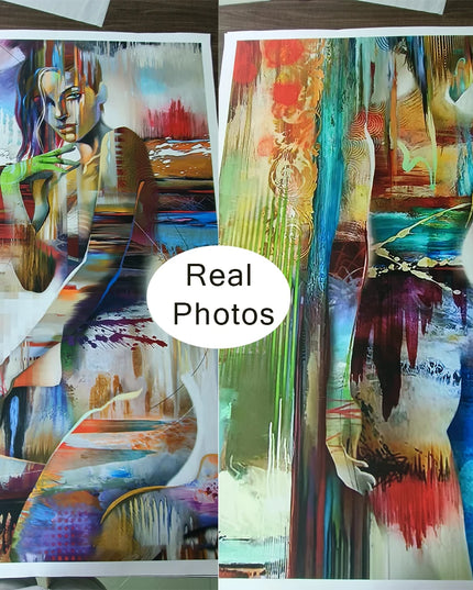 Artist Pablo Picasso Classic Art Canvas Paintings Prints Poster Cubist Style Abstract Character Wall Art Painting for Home Decor