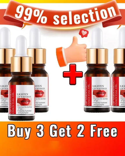 Lip Booster Plumping Serum Oil Hyaluronic Acid Moisturising Sexy Plumping Enhancer Stimulant Free Brightening Lightening Lines