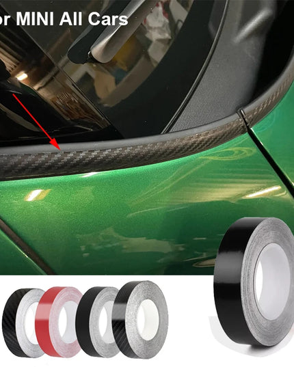 For MINI Cooper R50 R52 R53 R55 R56 R60 R61 R57 F54 F55 F56 F60 Clubman Car Window Trim Vinyl Film Door Waistline DIY Sticker