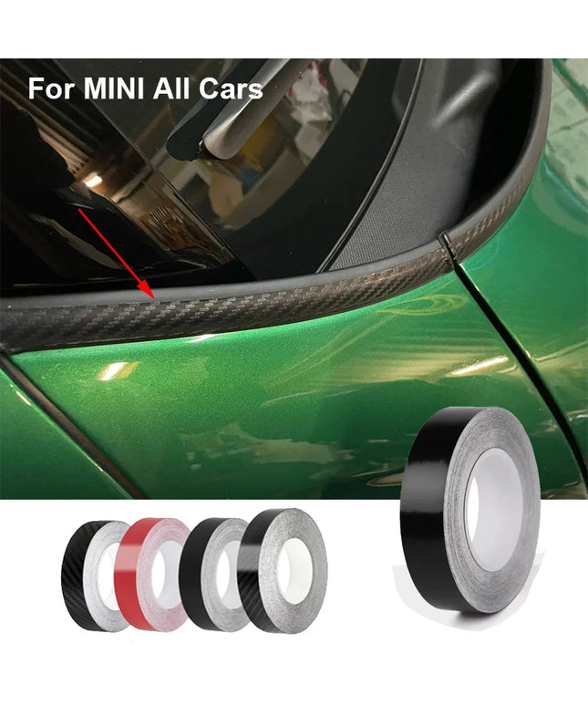 For MINI Cooper R50 R52 R53 R55 R56 R60 R61 R57 F54 F55 F56 F60 Clubman Car Window Trim Vinyl Film Door Waistline DIY Sticker