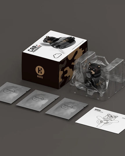 DIY aroma odorless car accessories interor decorations inside ornament plane pilot bear car air fresheners vent clip men cartoon