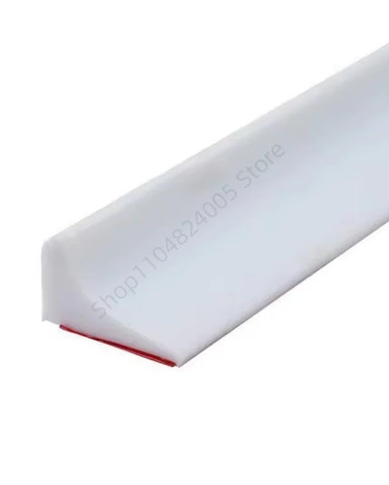 Self-Adhesive Silicone Bathroom Retention Water Retaining Strip Bendable Bathroom Door Washing Machine Shower Dam Barrier