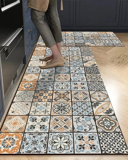 Non-slip Kitchen Carpets for Living Room Long Area Rug Kitchen Floor Mat Carpets Entrance Door Mat Home Decor Alfombra Tapis 러그