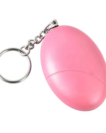 Cheap Self Defense Alarm 120dB Egg Shape Girl Women Security Protect Alert Personal Safety Scream Loud Keychain Emergency Alarm