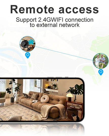 Mini Camera Wireless Video Recorder Security Protection Camera Smart Home Monitoring Camera Two-Way Voice For Infants And Pets