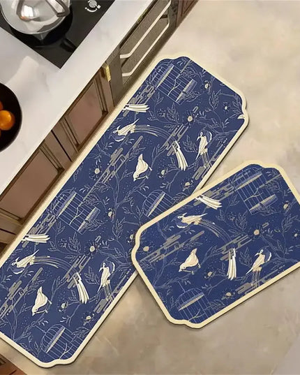 Non-slip Kitchen Carpets for Living Room Long Area Rug Kitchen Floor Mat Carpets Entrance Door Mat Home Decor Alfombra Tapis 러그