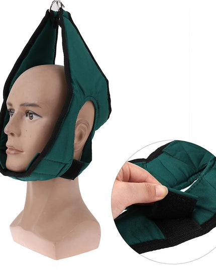 1PCS Cervical Traction Belt Neck Stretcher Band Vertebrae Recovery Health Care Neck Stretch Fixing Straps for Adult Children