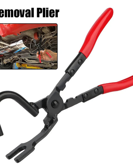 New Professional Exhaust Hanger Pliers Kit - Rubber Gasket Puller & Heat-Resistant Gripper for Car/Truck/Motorcycle Repair