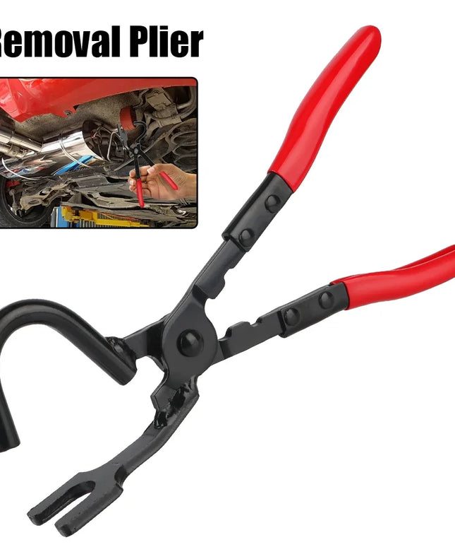 New Professional Exhaust Hanger Pliers Kit - Rubber Gasket Puller & Heat-Resistant Gripper for Car/Truck/Motorcycle Repair