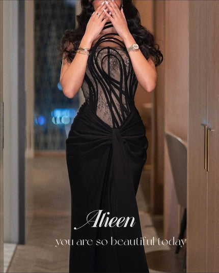 Aileen Customized Elegant Evening Dresses for Women Luxury Evening Dresses 2025 New Black Wedding Dress Special Occasions Prom