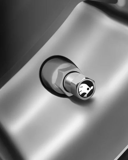 4PC Metal Car Badges Wheel Tire Valve Caps Covers Auto Accessories For Skoda S Kodiaq Octavia 2 3 Yeti Karoq Rapid Fabia VII VRS