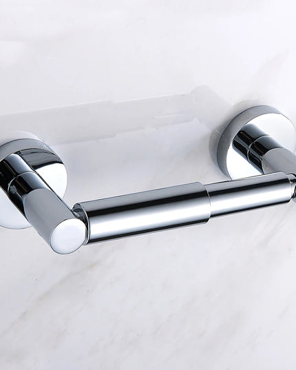 Toilet Paper Holder Stainless Steel Toilet Paper Roll Holder Shelf Wall Mounted Towel Holder Tissue Stand for Kitchen Bathroom
