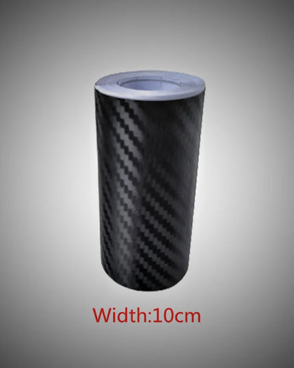 Nano Carbon Fiber Car Stickers DIY Paste Protector Strip Auto Door Sill Side Mirror Anti Scratch Tape Waterproof Protection Film