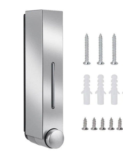 420ML Wall Mounted Bathroom Liquid Soap Dispenser Washing Lotion Hand Sanitizer Kid Family Hotel Kitchen Shower Gel Dispenser