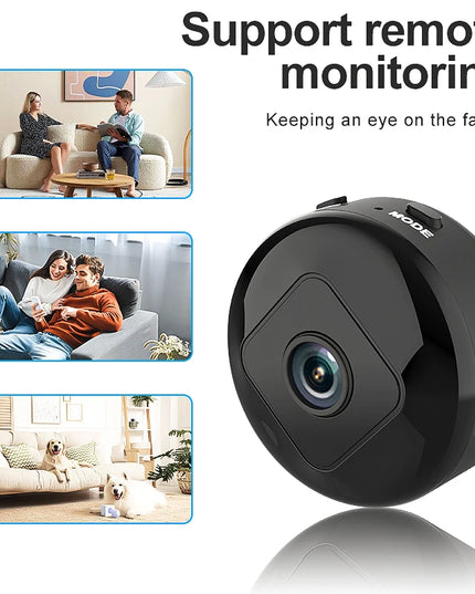 Mini Camera Wireless Video Recorder Security Protection Camera Smart Home Monitoring Camera Two-Way Voice For Infants And Pets