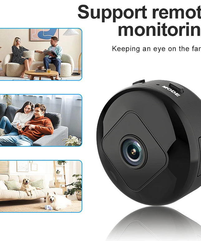 Mini Camera Wireless Video Recorder Security Protection Camera Smart Home Monitoring Camera Two-Way Voice For Infants And Pets