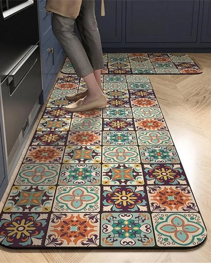 Non-slip Kitchen Carpets for Living Room Long Area Rug Kitchen Floor Mat Carpets Entrance Door Mat Home Decor Alfombra Tapis 러그