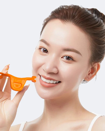 Mouth Muscles Silicone Smile Corrector Maker Facial Smile Trainer Face Lift Jaw Workout Beauty Exercise Device