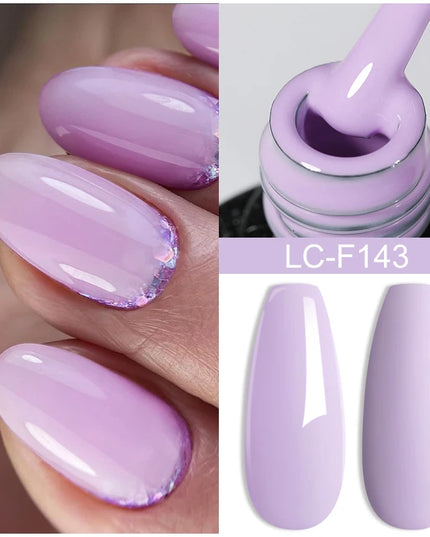 LILYCUTE 15ML Quick Extension Gel Nail Polish Nude Milk White Color Finger Prolong Acrylic Crystal Construction Hard Gel Varnish