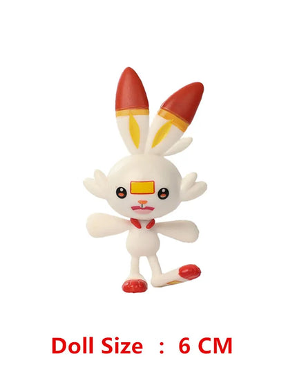 Pokemon 4-13Cm New Cartoons Movie Anime Figure Pikachu Mewtwo Charmander Blastoise Gurado Pet Action Model Toy Gifts