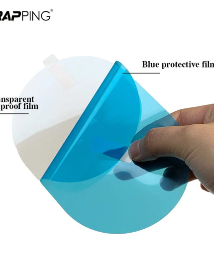 2/4pcs Car Rearview Mirror Sticker Side Window Rainproof Clear Film Anti Fog Window Mirror Film Protective for Car Accessories