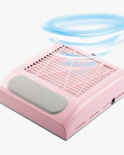 Professional Powerful Nail Duster Exhaust Fan for Nail Art Vacuum Collector Gel Nail Duster for Nail Art Salon Equipment