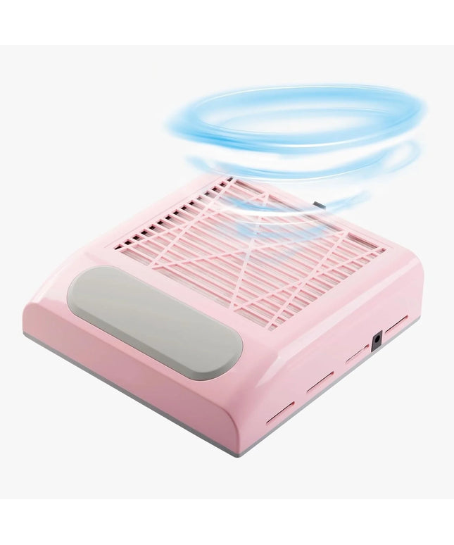 Professional Powerful Nail Duster Exhaust Fan for Nail Art Vacuum Collector Gel Nail Duster for Nail Art Salon Equipment