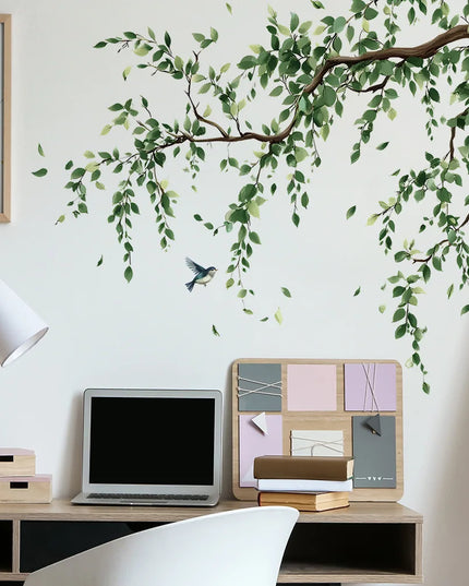 Creative Tree Wall Stickers Living Room Decoration Bedroom Home Decor Art Removable Decals for Background Decorative Posters