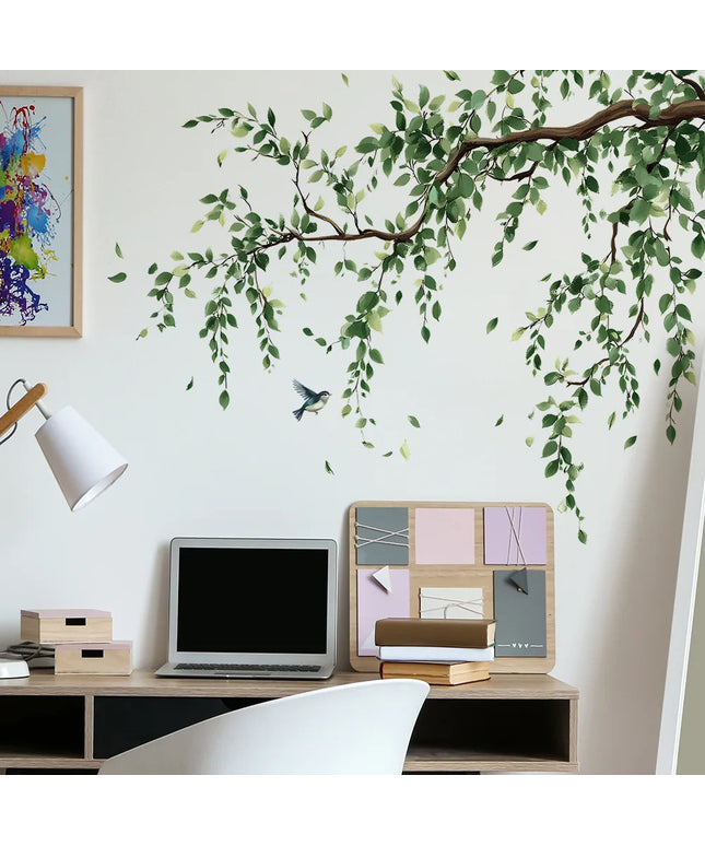 Creative Tree Wall Stickers Living Room Decoration Bedroom Home Decor Art Removable Decals for Background Decorative Posters