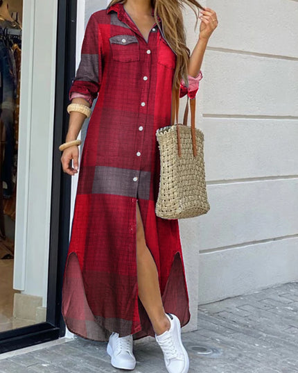 ZANZEA Party Vintage Leopard Robe Women 2025 Autumn Casual Long Sleeve Maxi Long Vestidos Dress Fashion Oversized Shirt Sundress