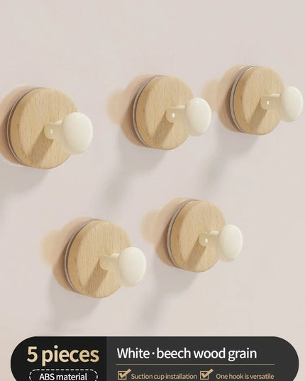 No Drill Suction Cup Hook With Strong Door Bathroom Kitchen Wall Mounted Row Hook Kitchen Hook Adhesive Hooks