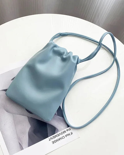 Women Handbags Female Pu Leather Shoulder Bags Luxury Large Capacity Crossbody Bags Solid Flap for Women Portable Phone Purse