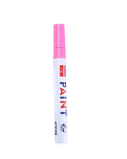 Car Paint Pen Waterproof Car Wheel Tire Oily Painting Mark Pen Auto Rubber Tyre Tread CD Metal Permanent Paint Marker