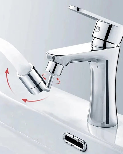 720° Rotatable Universal Kitchen Faucet Anti-Splash Aerator Bathroom Tap Head Wash Basin Tap Extender 2 Water Flow Mode Adapter