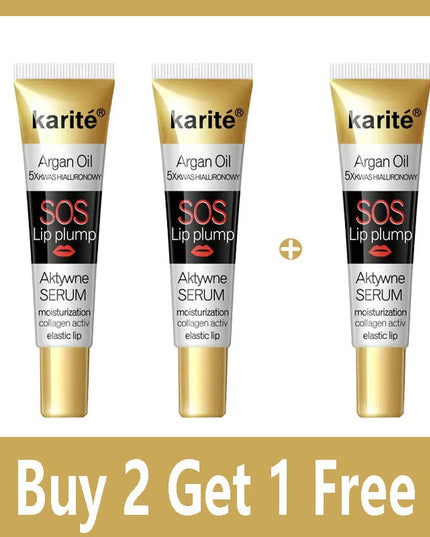 Moroccan Argan Oil Lip Plumping Essence - Moisturizing and Nourishing Lip Balm, Suitable for All Skin Types, Natural Makeup