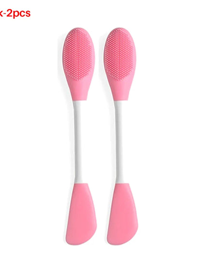 8/4/2pcs Face Brush Set Silicone Facial Mask Applicator Double-head Lotion Spatula Blackhead Face Lip Exfoliator Skin Care Tools
