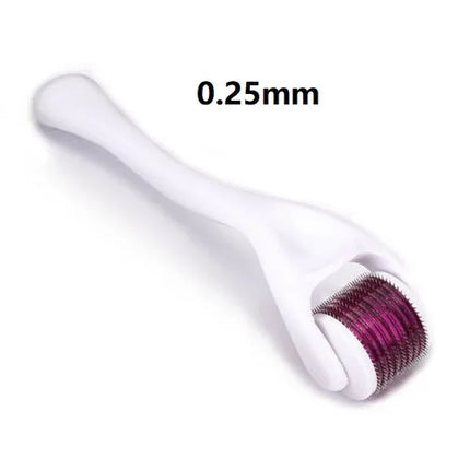 Derma Roller for Facial Body Hair Growth,540 Needles, Micro Face Roll Tool, Skin Beard, 0.2mm, 0.25mm, 0.3mm