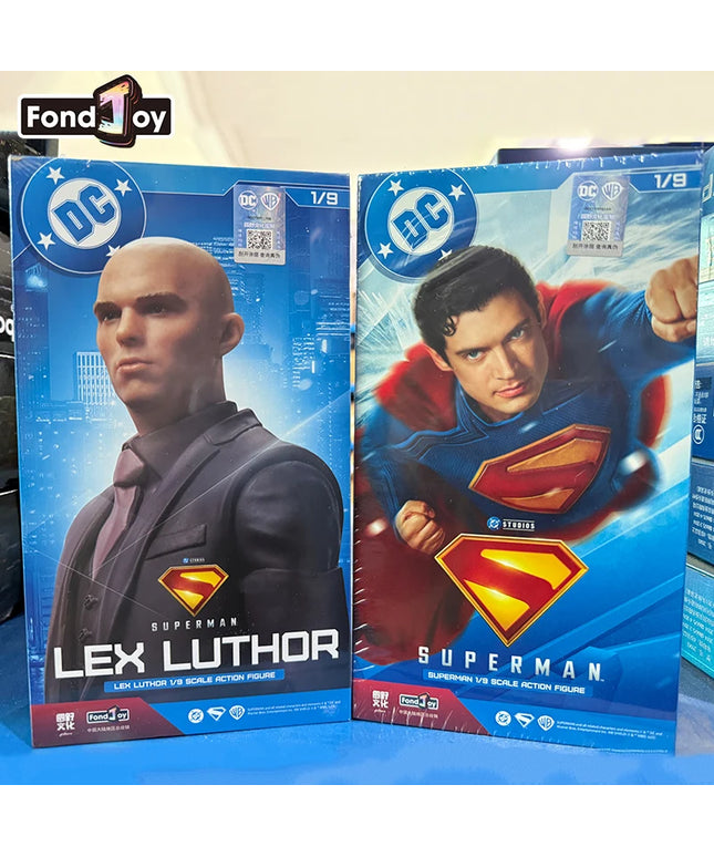 Fondjoy New Superman Lex Luthor 1/9 Action Figure DC Movie Version Gunn's New Superman Figure Ornaments for Toys and Boys Gifts