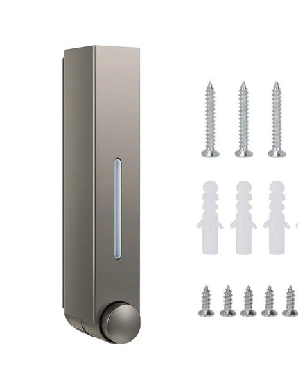 420ML Wall Mounted Bathroom Liquid Soap Dispenser Washing Lotion Hand Sanitizer Kid Family Hotel Kitchen Shower Gel Dispenser