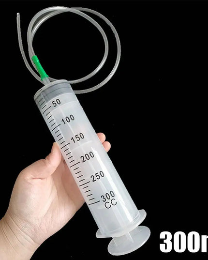 100/300/550ml Car Oil Fluid Extractor Fuel Transfer Hand Pump Dispenser Vacuum Syringe Type Manual Suction Pump Extractor