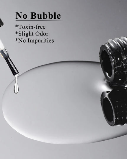 MEET ACROSS 7ml Base Top Coat Gel Polish Soak Off Semi Permanent UV Gel Nail Art Varnish Base Gel Top Coat Gel Varnish Manicure