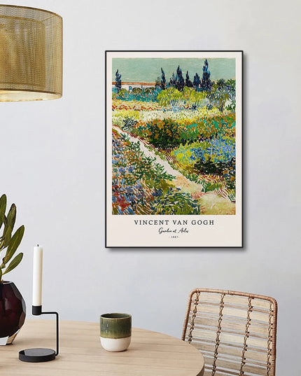 Vincent Van Gogh Writings Prints and Posters Great Work The Starry Night Canvas Painting Decorations for Living Room Wall Art