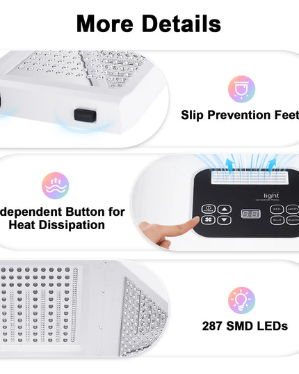 7 Color LED Light Therapy for Face, 7 in 1 Beauty Equipment for Skin Care at Home LED Mask Professional for SPA, AC100V-240V