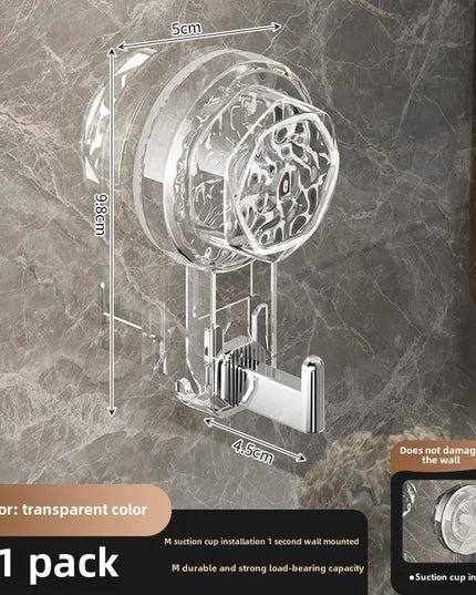 Suction Cup Hooks Household without drilling Multifunctional Wall Hanging Keys Clothes Hooks Bathroom Kitchen self-adhesive hook