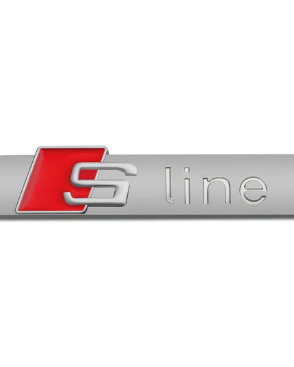 Car Goods Emblem Grill Front Hood Badge Grille For Audi Sline RS A3 A4 B8 8P 8V B6 A5 A6 C7 Q5 B9 B7 C6 A1 Q7 Q3 TT Auto sticker