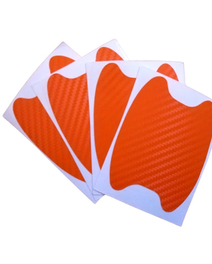 Car Stickers Anti Scratch Car Door Handle Carbon Fiber Protector  Automobiles Handle Protection Film Styling Exterior Accessorie