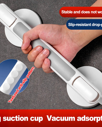 Showers Grab Bars Free Punch Bathroom Handle Anti Slip Safety Suction Cups Bathtub Grab Bar For Elderly Children Support