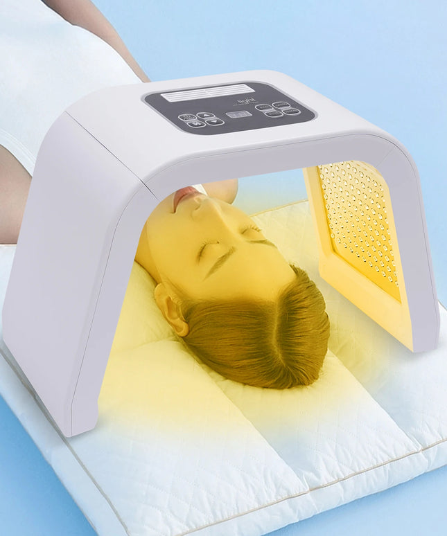 7 Color LED Light Therapy for Face, 7 in 1 Beauty Equipment for Skin Care at Home LED Mask Professional for SPA, AC100V-240V
